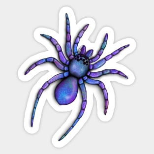 Purple Opal Tarantula Sticker